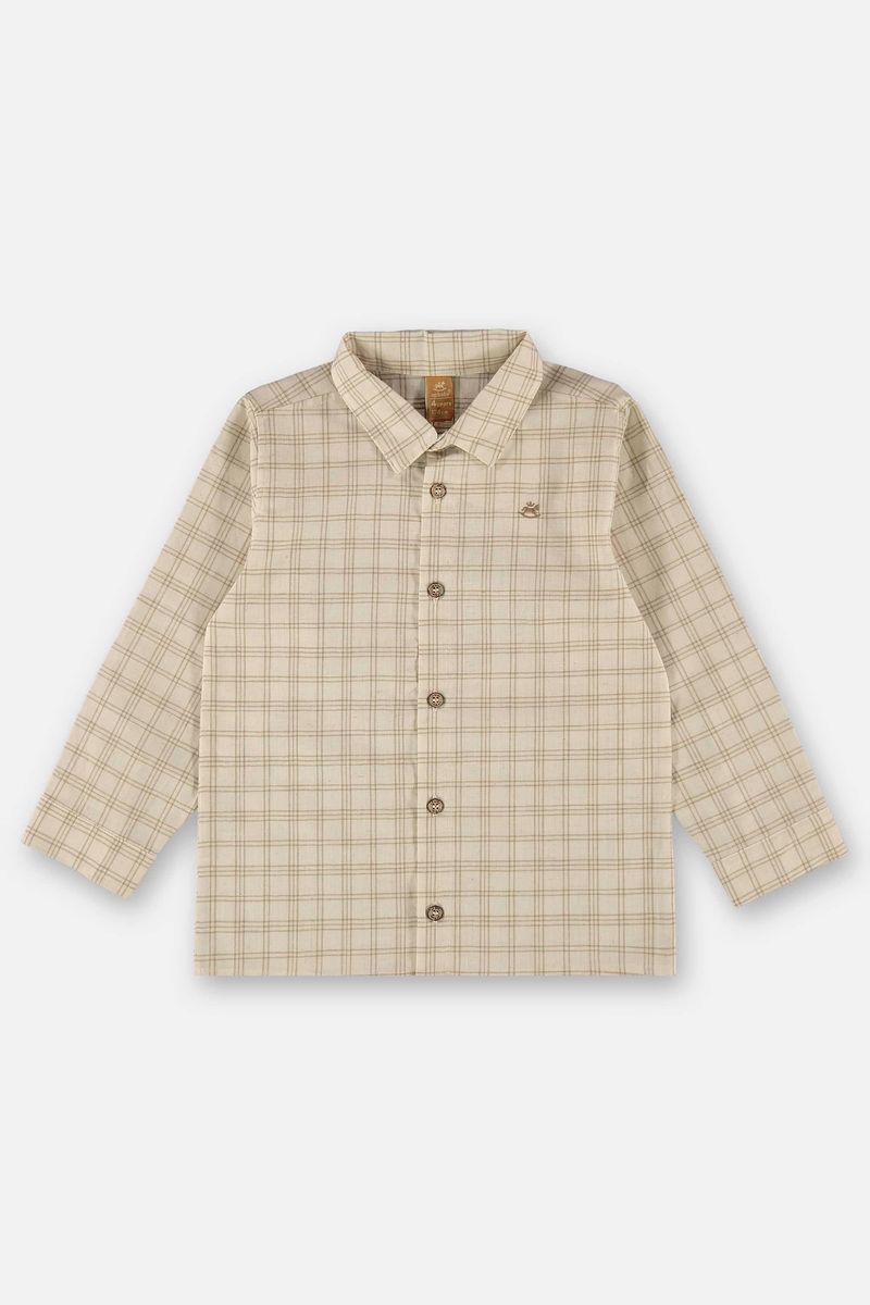 camisa-infantil-para-menino-em-linho-e-algodao-bege