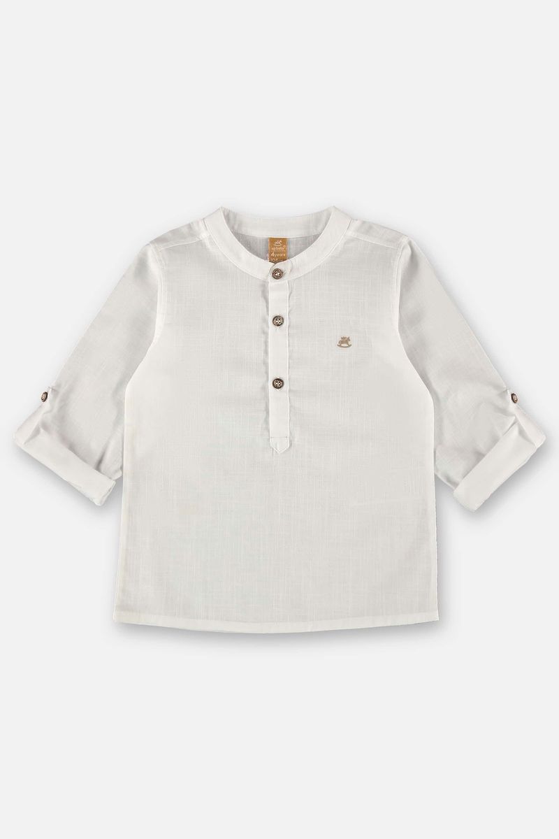 bata-infantil-para-menino-em-algodao-branco