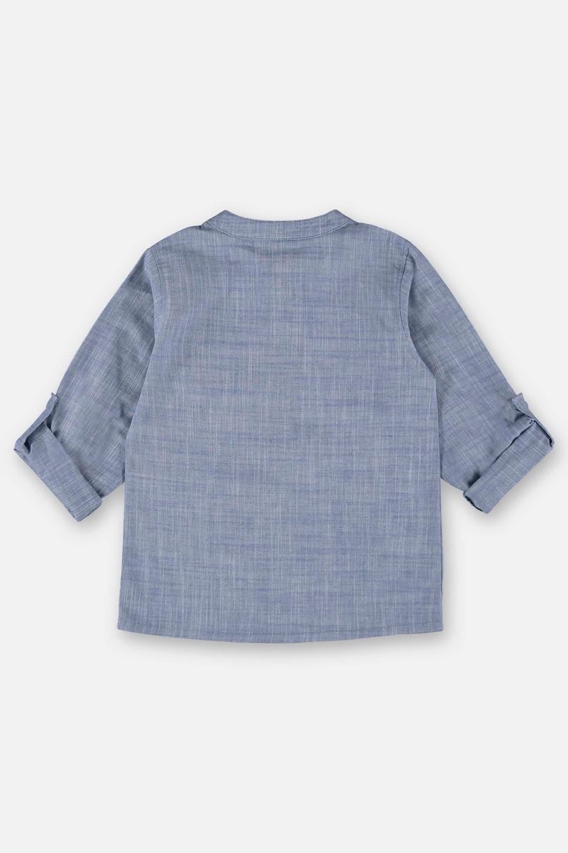 bata-infantil-para-menino-em-algodao-azul