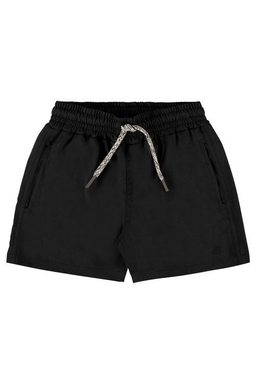 Short Infantil Básico para Menino em Poliéster (Preto) Up Baby