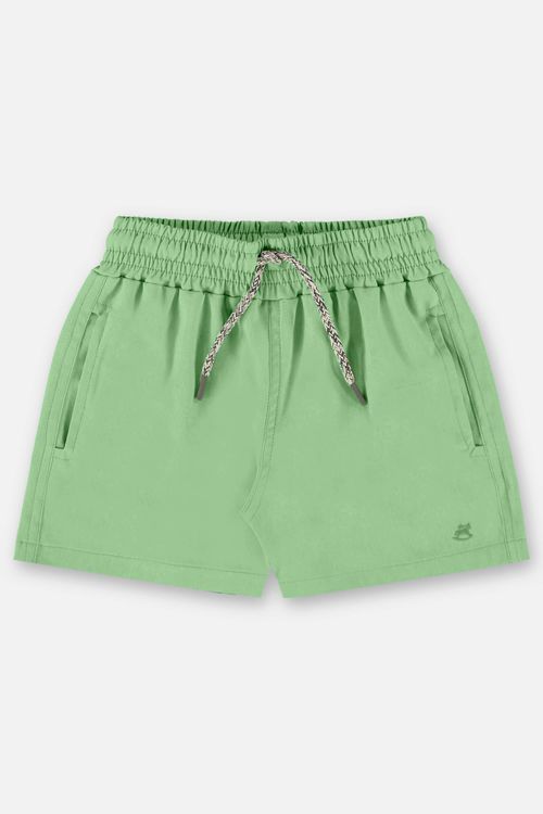 Short Infantil Básico para Menino em Poliéster (Verde) Up Baby