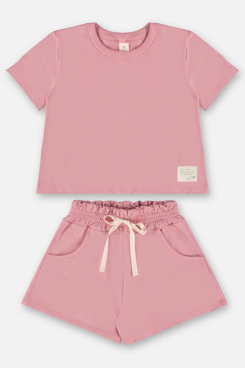 conjunto-infantil-para-menina-com-blusa-e-short-nature-rosa