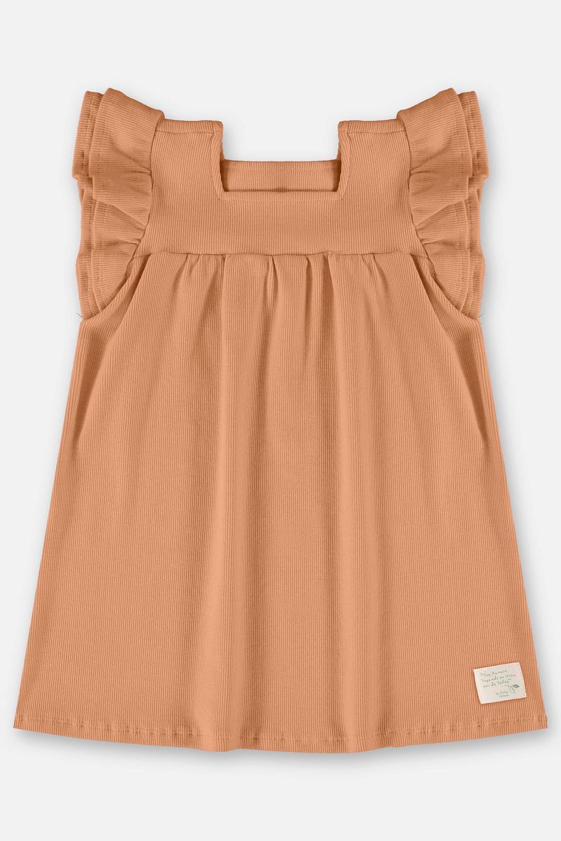 vestido-infantil-nature-em-ribana-canelada-marrom