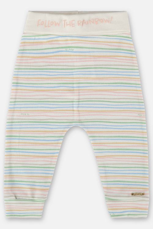 Calça Comfy para Bebê Menina em Suedine (Bege) Up Baby