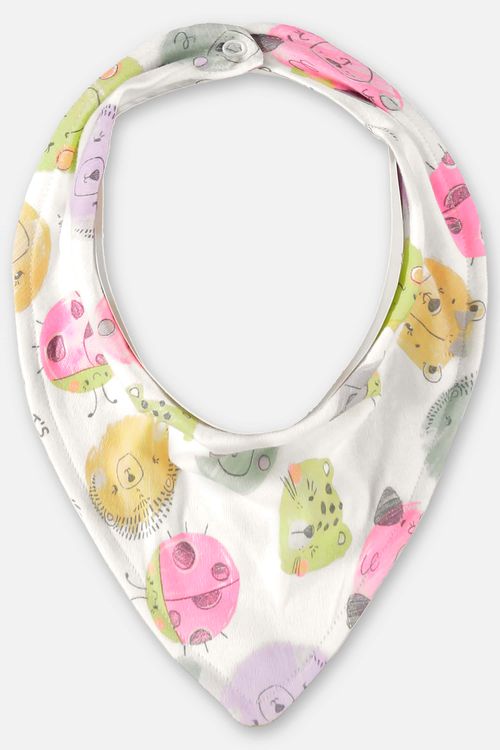Babador para Bebê Menina em Suedine Essentials (Bege) Up Baby
