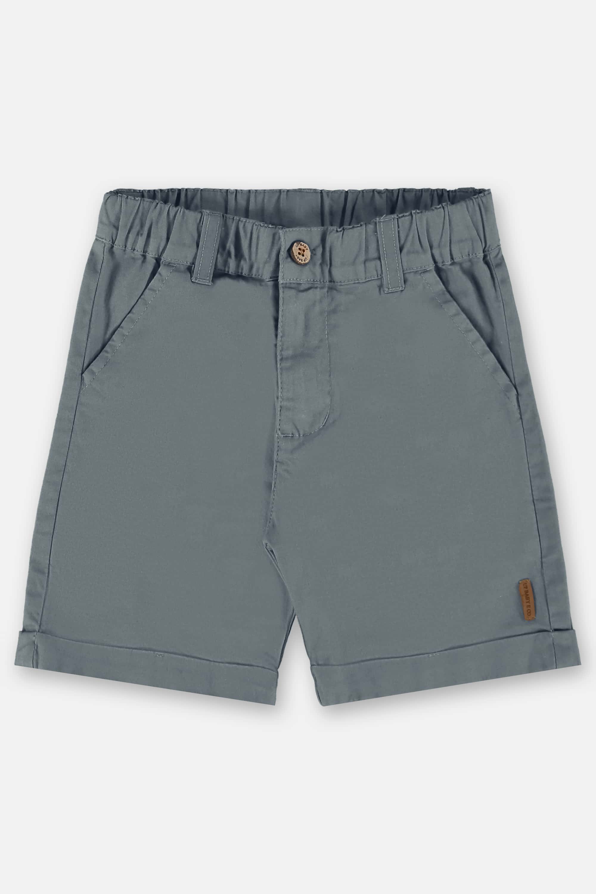 Bermuda Infantil para Menino em Sarja Moletom (Azul) Up Baby