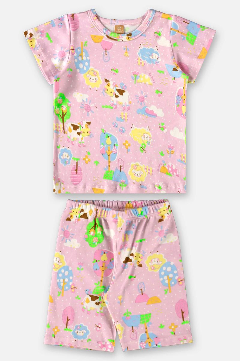 pijama-infantil-para-menina-em-suedine-rosa