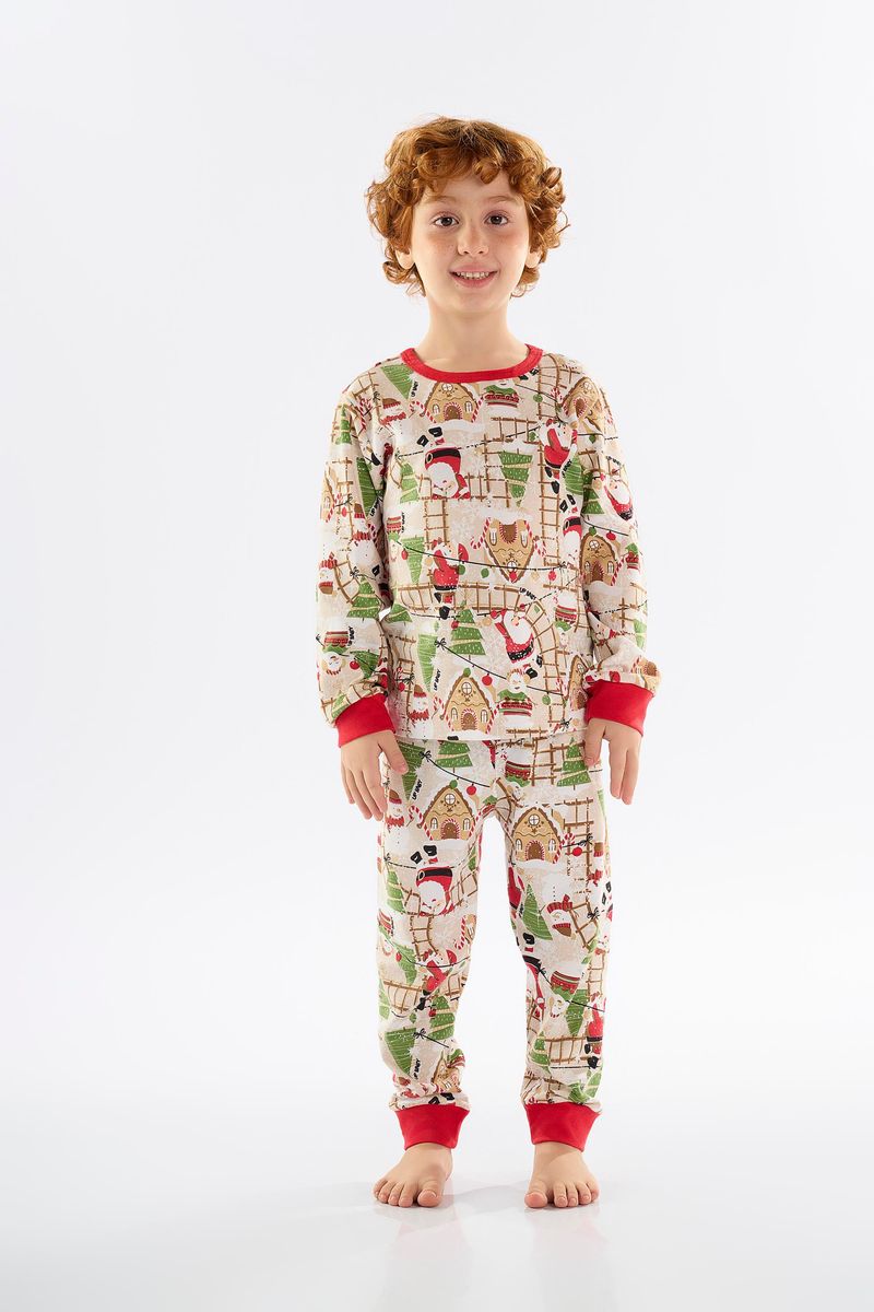 pijama-infantil-unissex-em-suedine-natalino-bege