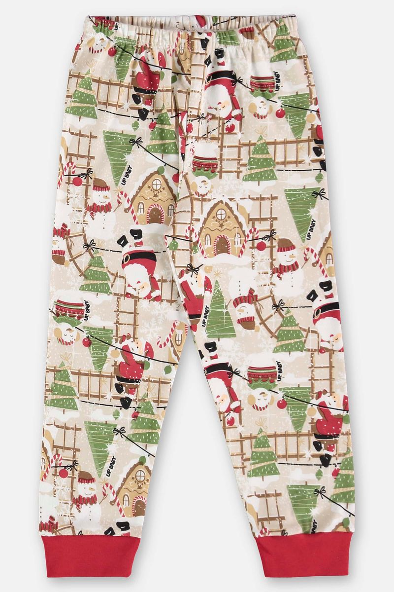pijama-infantil-unissex-em-suedine-natalino-bege