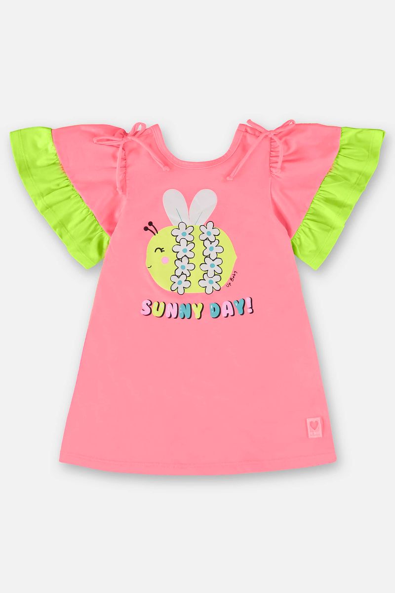 saida-de-praia-sunny-day-infantil-em-meia-malha-rosa-pink-neon