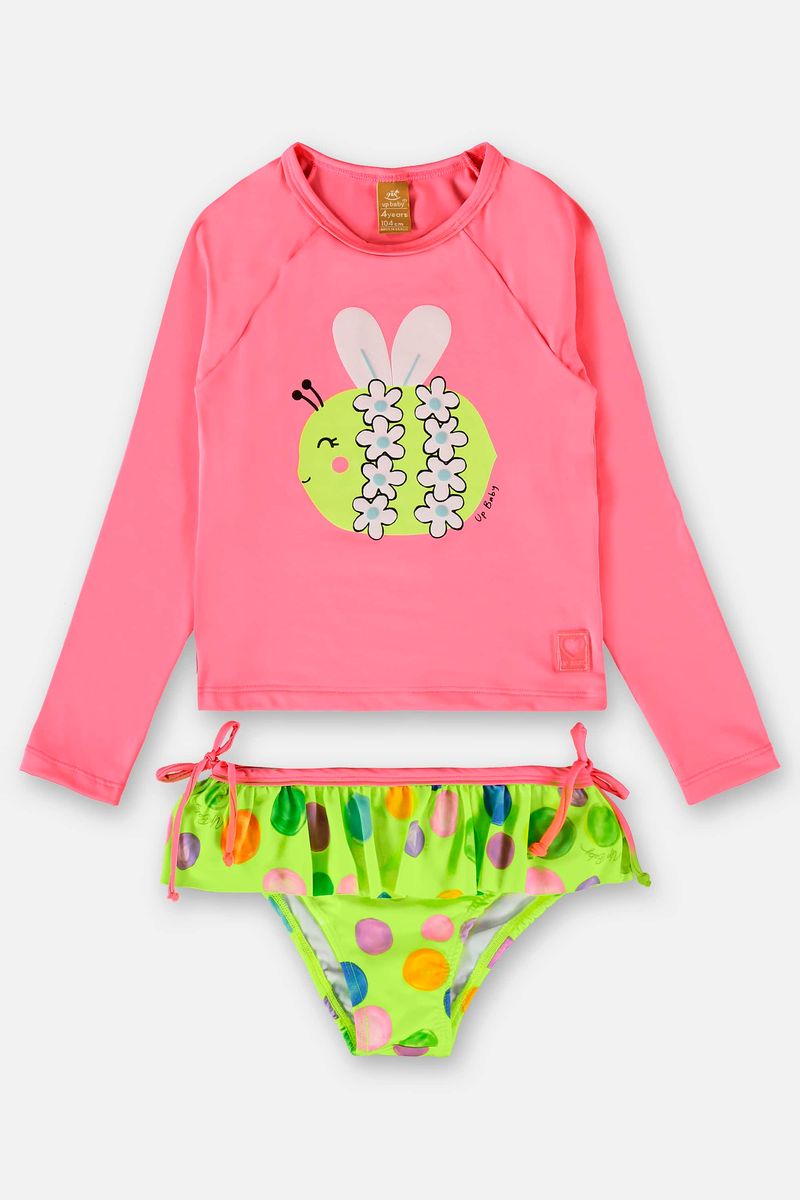biquini-infantil-de-abelhinha-em-malha-fps50-com-forro-rosa-pink-neon