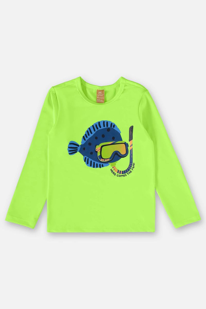 conjunto-infantil-de-camiseta-fps50-e-short-verde-neon