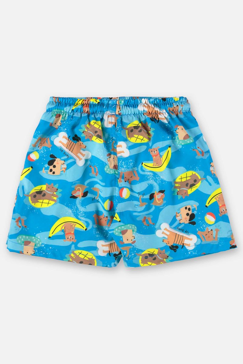 conjunto-infantil-de-camiseta-fps50-e-short-amarelo