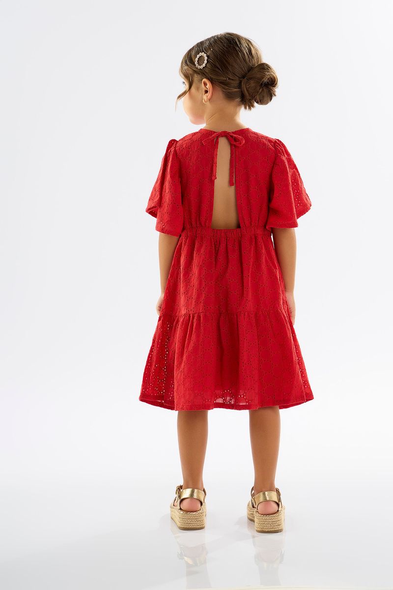 vestido-infantil-em-laise-com-forro-vermelho