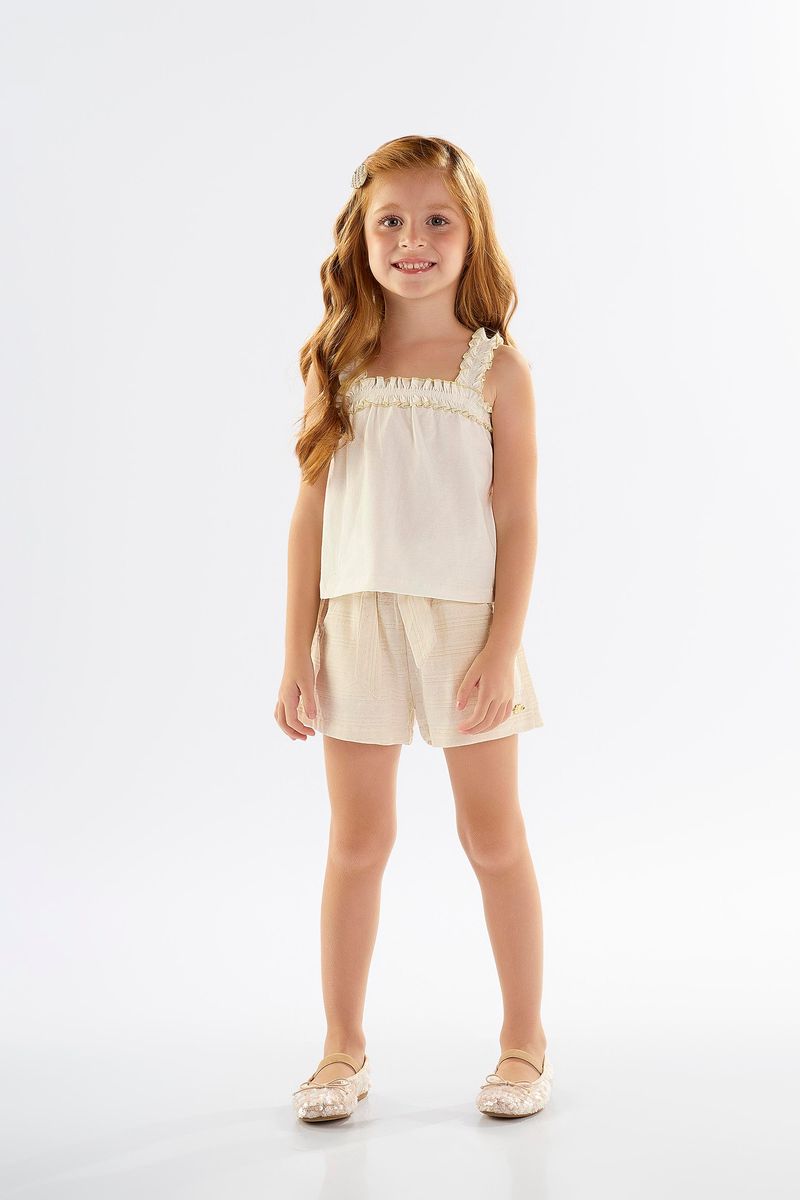 conjunto-infantil-para-menina-com-blusa-e-short-off-white