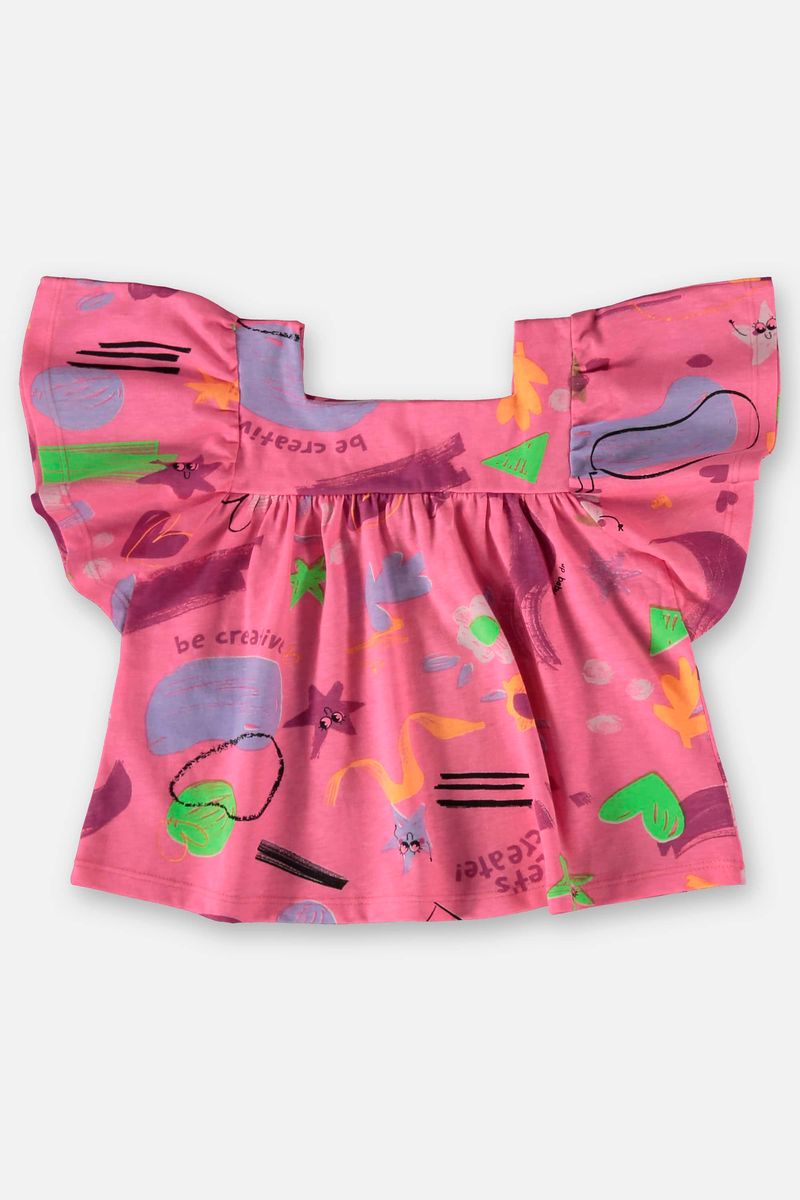 conjunto-infantil-para-menina-com-bata-e-short-em-meia-malha-rosa