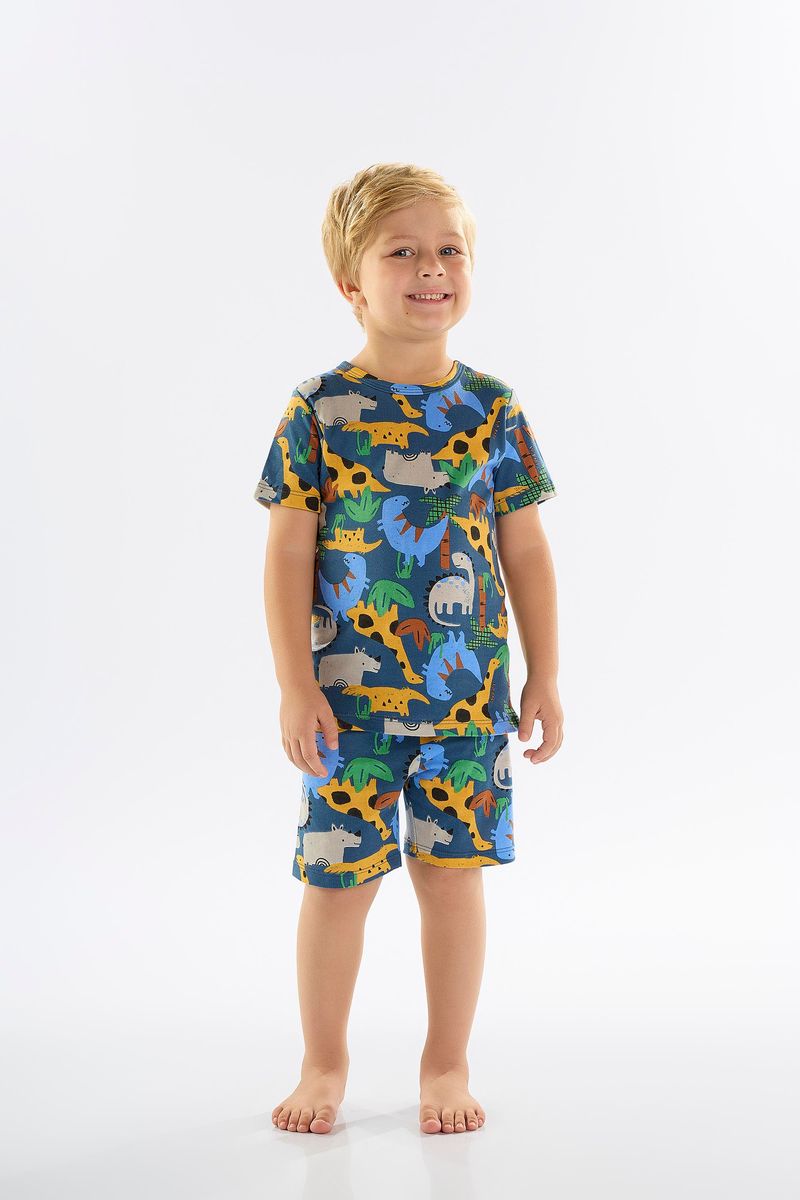 pijama-dino-infantil-para-menino-azul-marinho