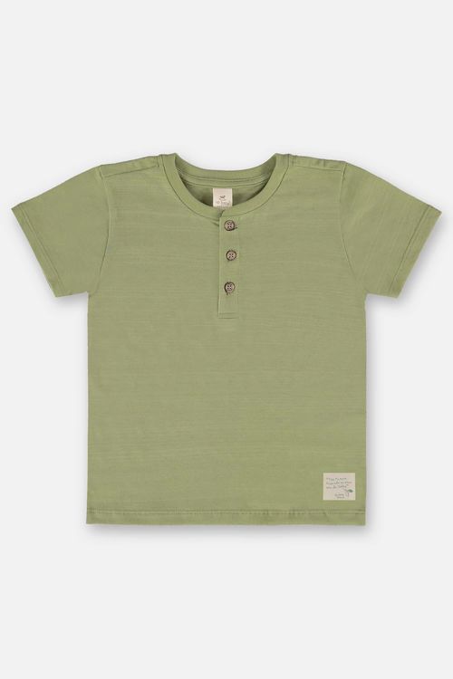 Camiseta Infantil Nature para Menino (Verde) Up Baby
