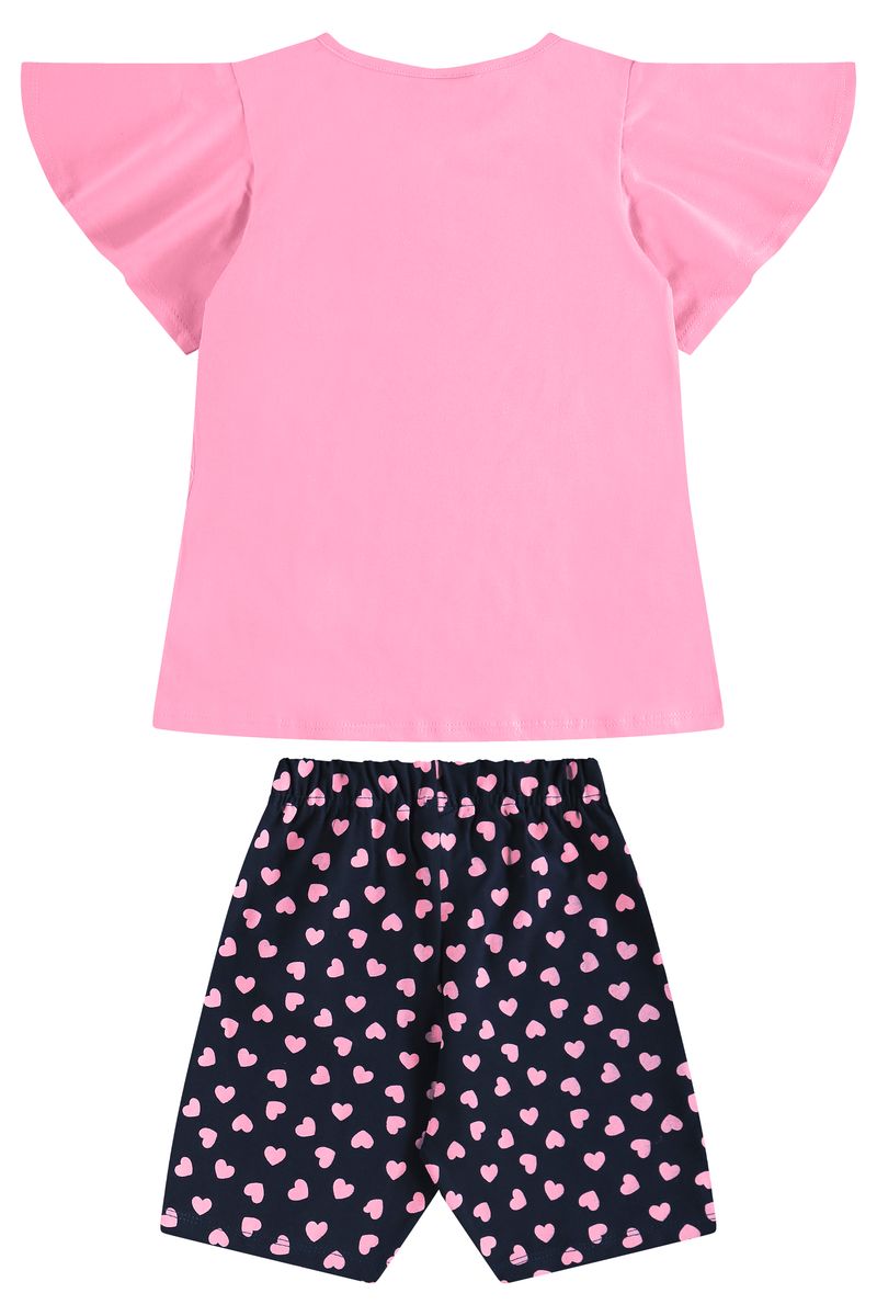 Conjunto-Infantil-para-Menina-com-Blusa-e-Ciclista-Rosa
