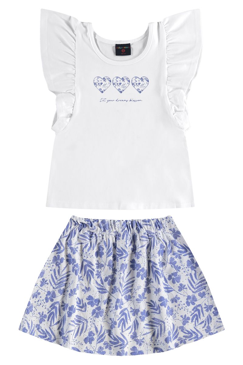 Conjunto-Infantil-com-Blusa-e-Short-Saia-Branco