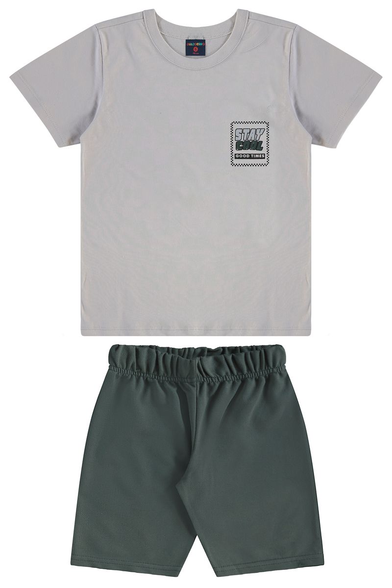 Conjunto-Infantil-para-Menino-com-Camiseta-e-Bermuda-Cinza