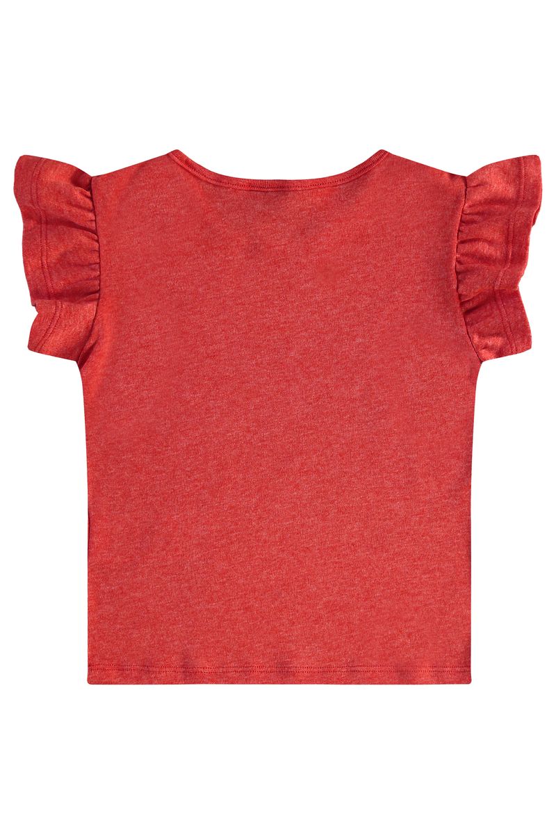 Blusa-Infantil-de-Manga-Curta-em-Ribana-
