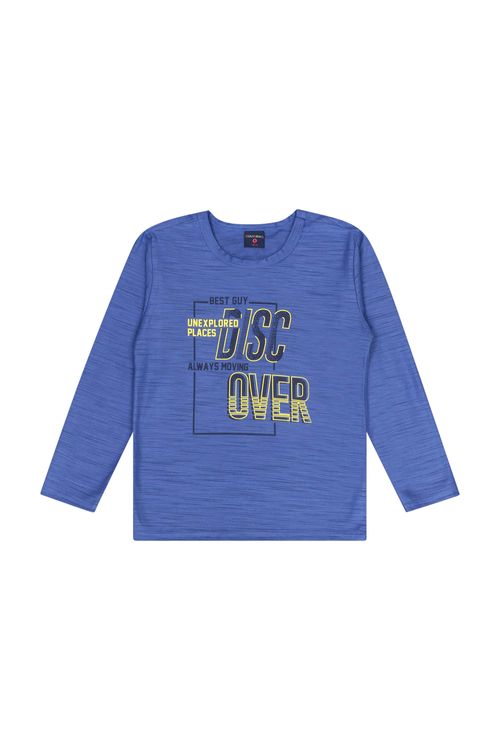 Camiseta Infantil Menino (Azul) Guloseima