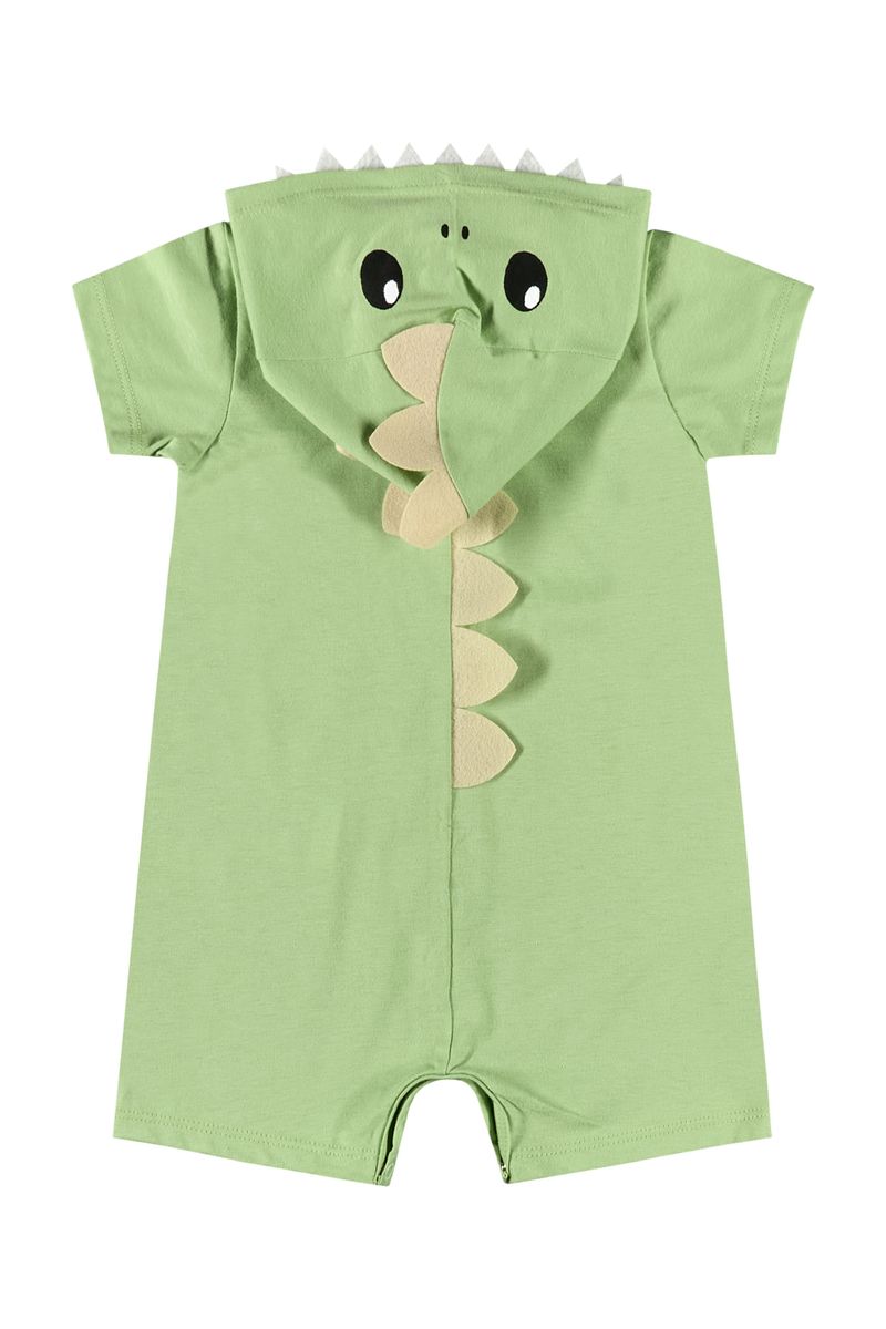 Macaquinho-de-Dinossauro-para-Bebe-Menino--Verde--Quimby