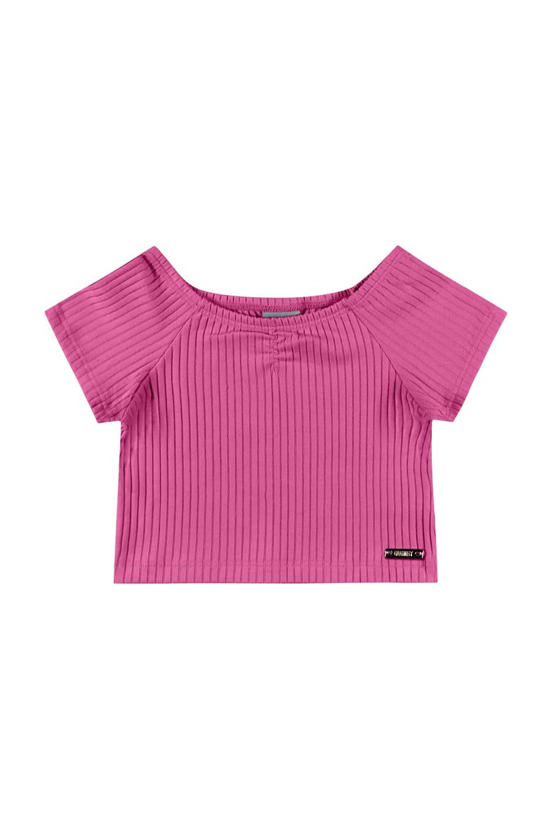 Cropped-Infantil-para-Menina--Rosa--Quimby