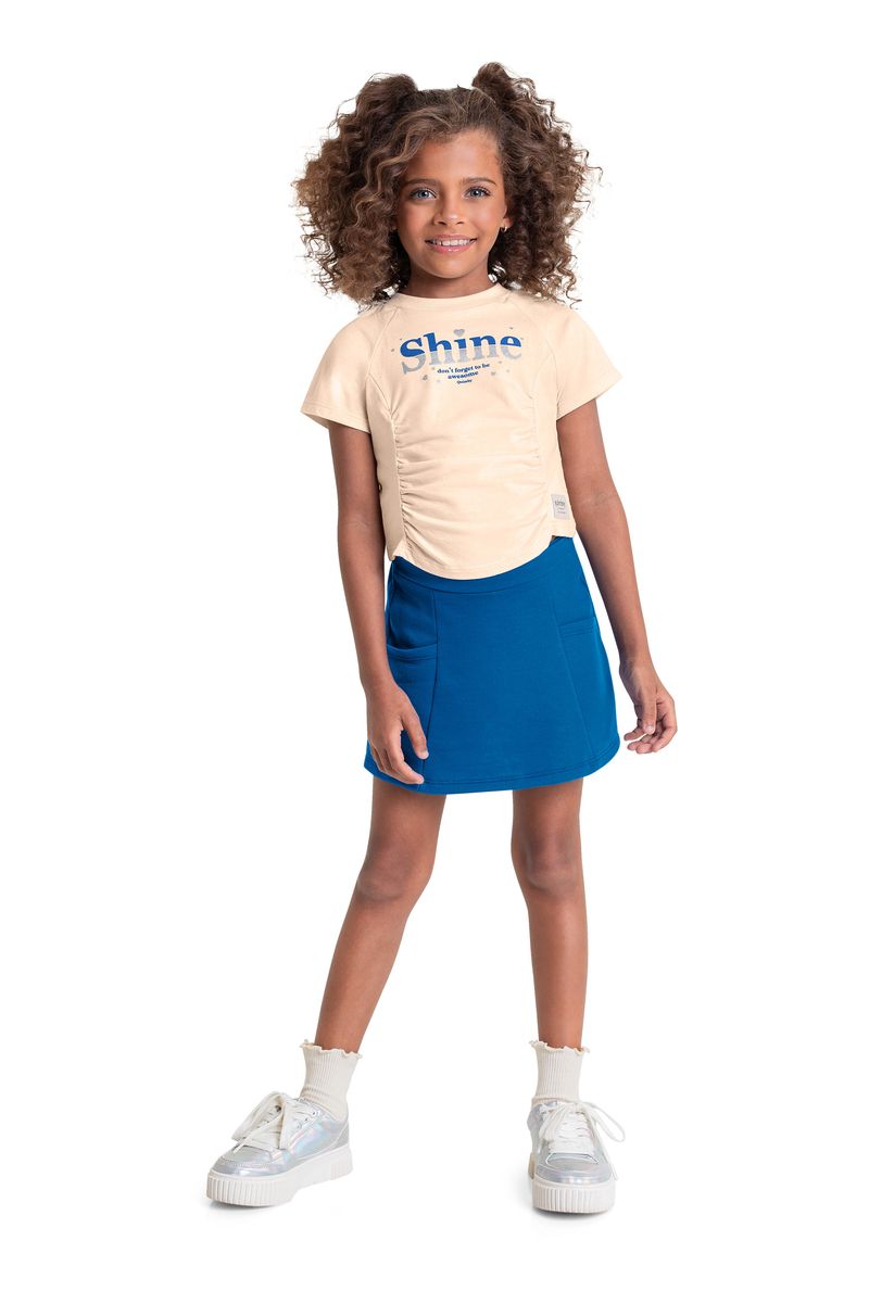 Conjunto-com-Cropped-de-Glitter-e-Short-Saia-Infantil-para-Menina--Bege--Quimby