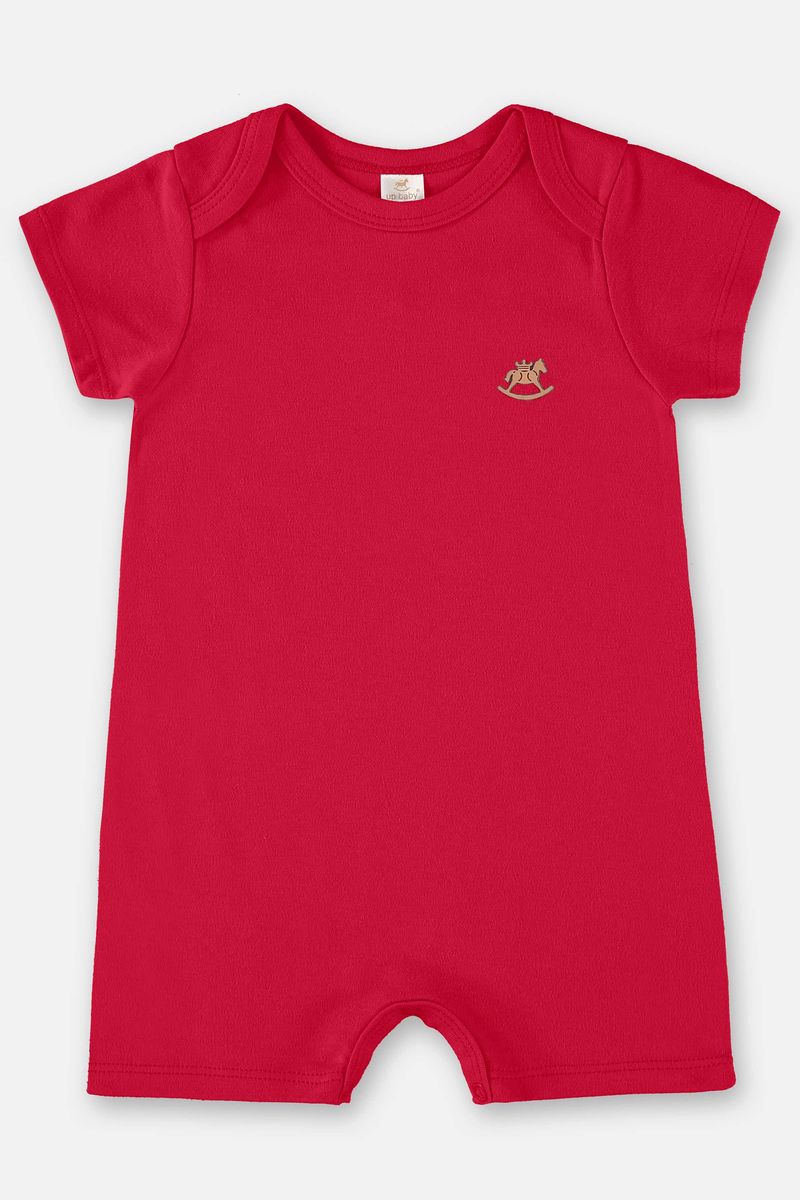Macaquinho-Unissex-Essentials-Basico-para-Bebe--Vermelho--Up-Baby