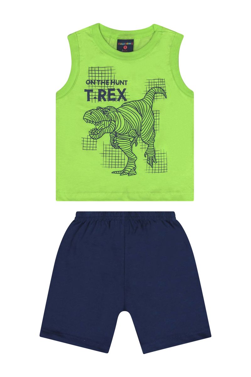 Conjunto-com-Regata-e-Bermuda-para-Menino-Verde