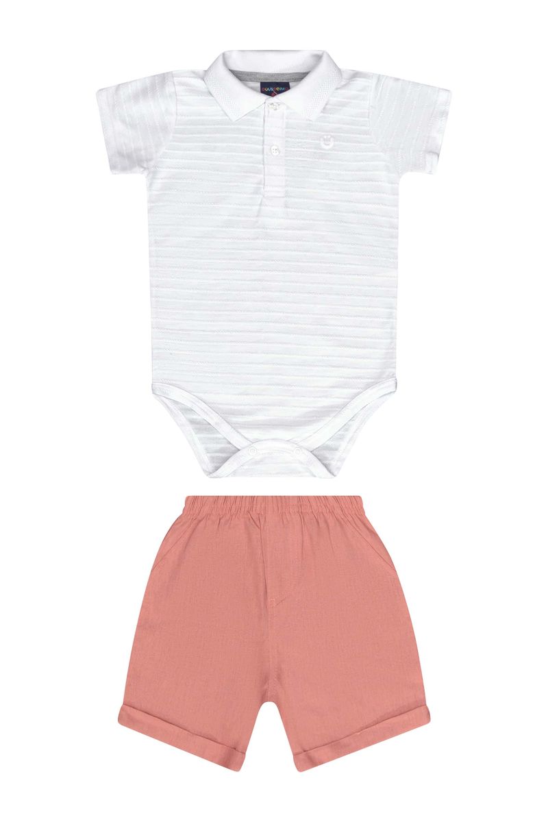 Conjunto-Bebe-Menino-com-Body-e-Bermuda-Branco