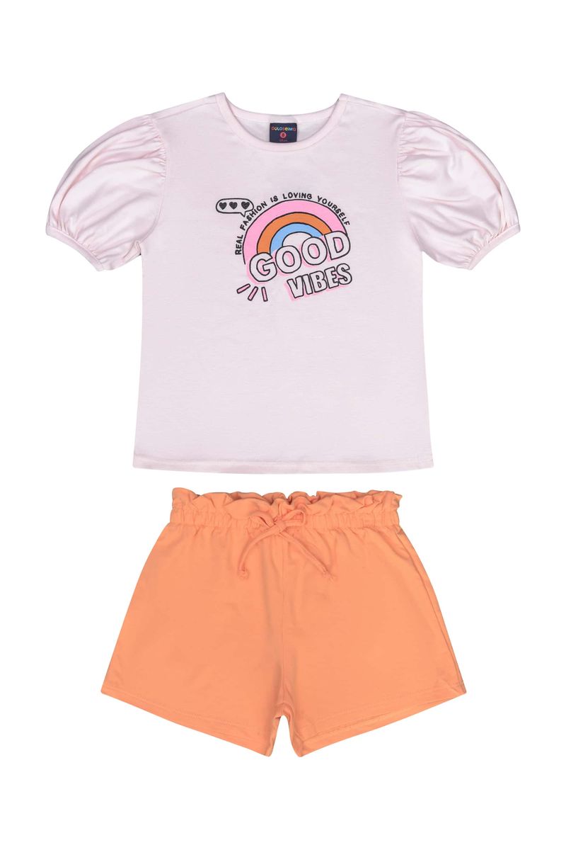 Conjunto-Infantil-Menina-com-Blusa-e-Shorts-Rosa-Guloseima