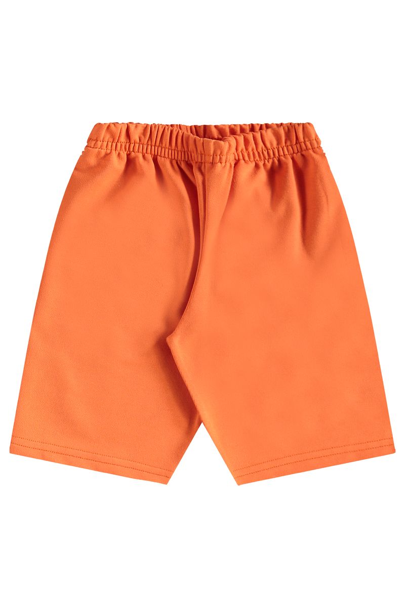 Conjunto-Infantil-com-Camiseta-e-Bermuda-para-Menino-Cinza-Escuro