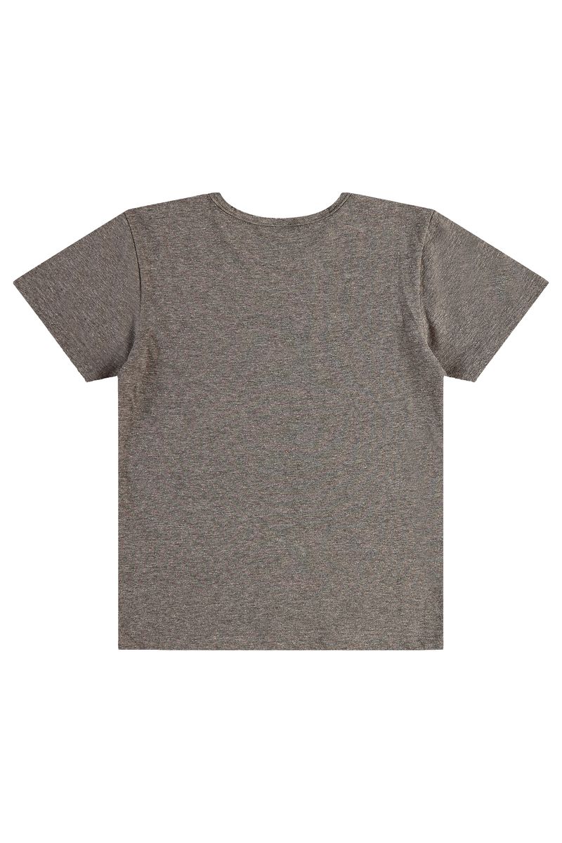 Conjunto-Infantil-com-Camiseta-e-Bermuda-para-Menino-Cinza-Escuro