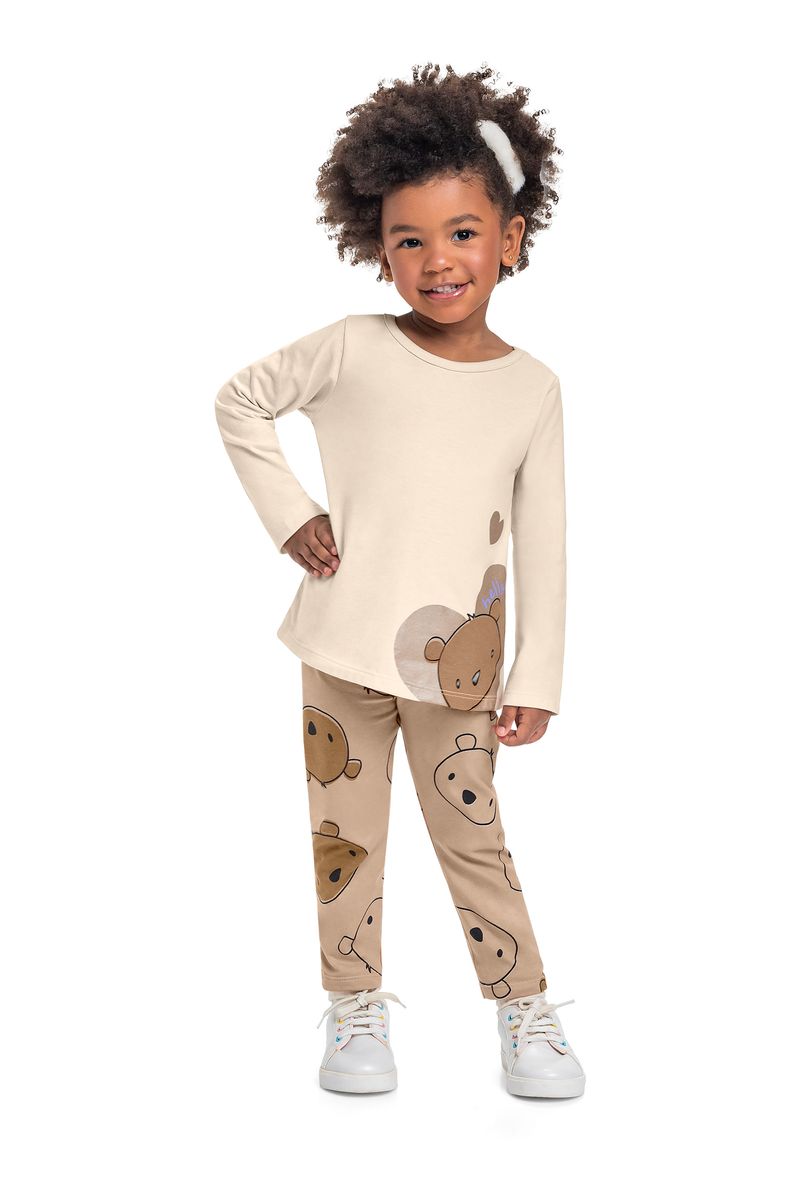 conjunto-ursinhos-infantil-com-blusa-e-calca-para-menina-bege-bee-loop
