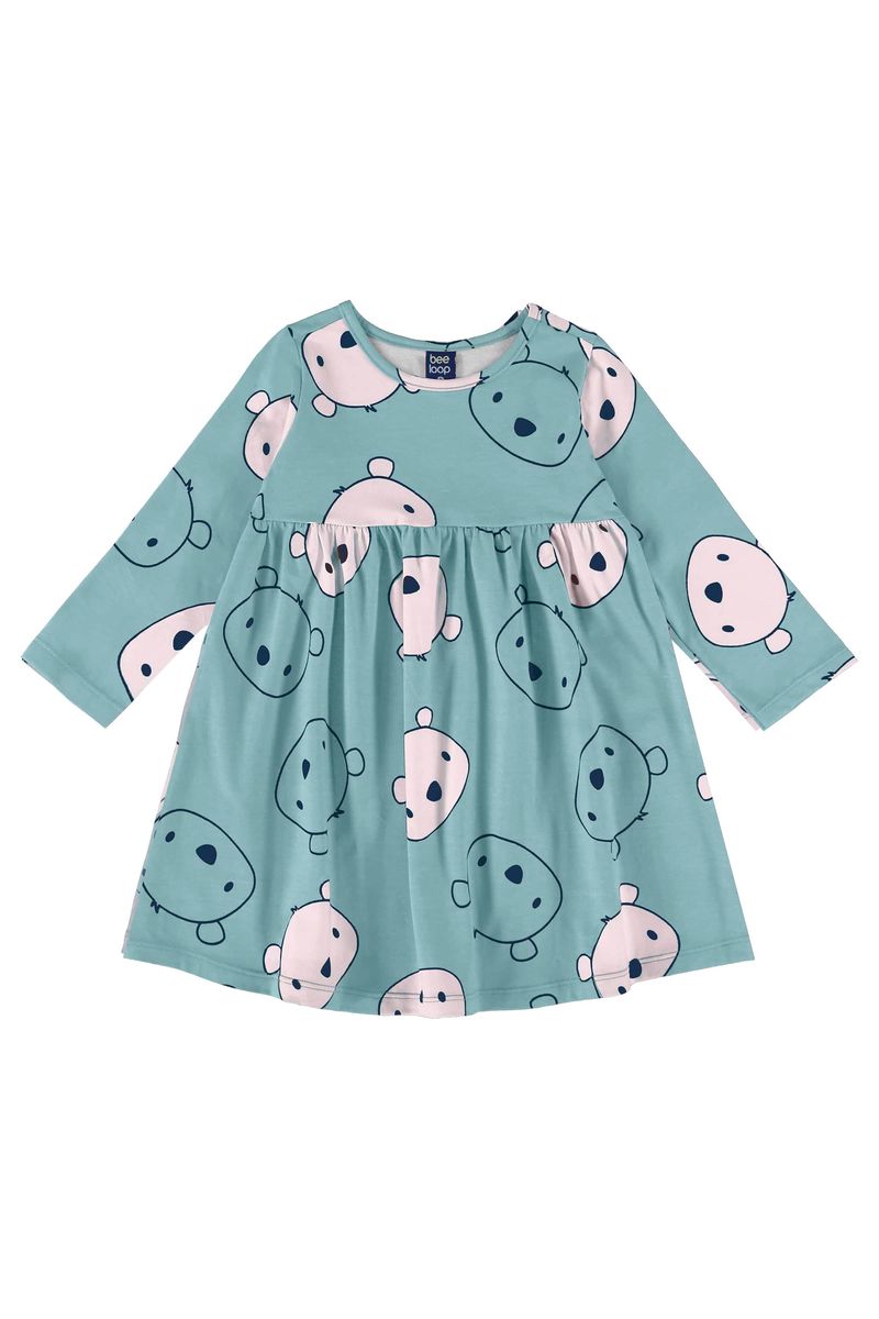 vestido-infantil-ursinho-em-cotton-azul-bee-loop