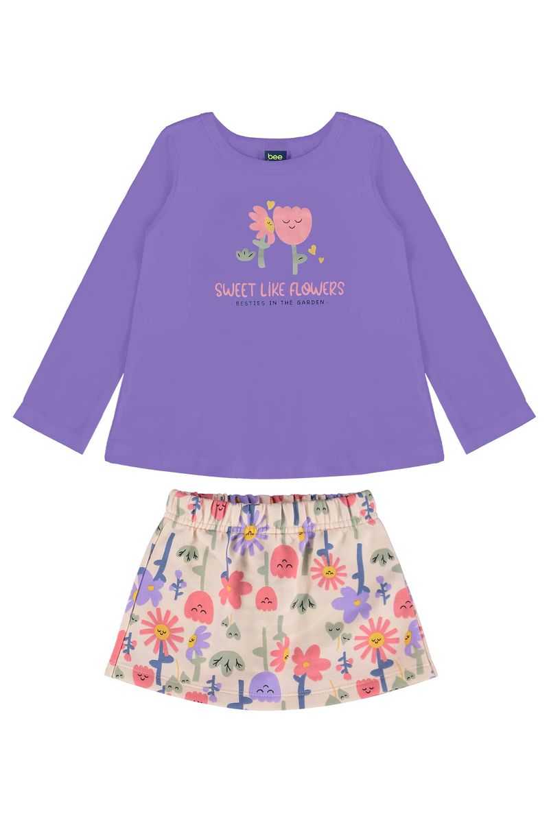 conjunto-infantil-com-blusa-e-shorts-saia-roxo-bee-loop