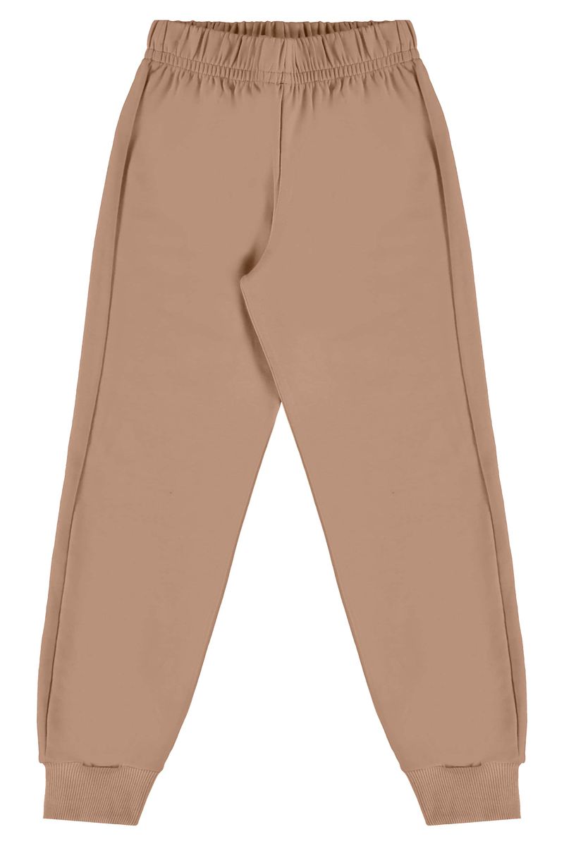 conjunto-infantil-feminina-com-blusao-xadrez-e-calca-marrom-bee-loop