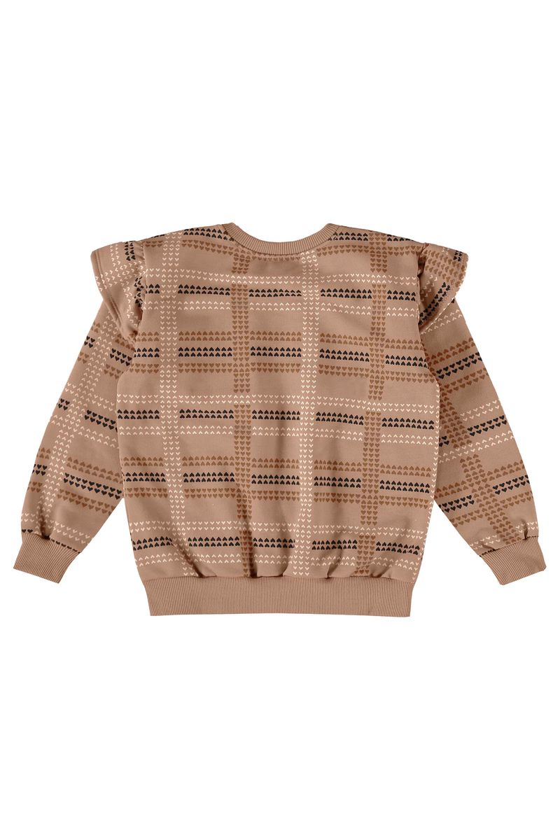 conjunto-infantil-feminina-com-blusao-xadrez-e-calca-marrom-bee-loop