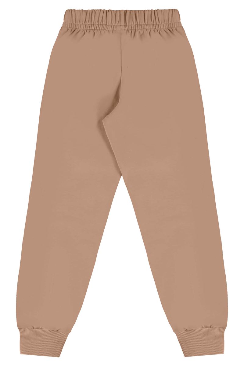 conjunto-infantil-feminina-com-blusao-xadrez-e-calca-marrom-bee-loop