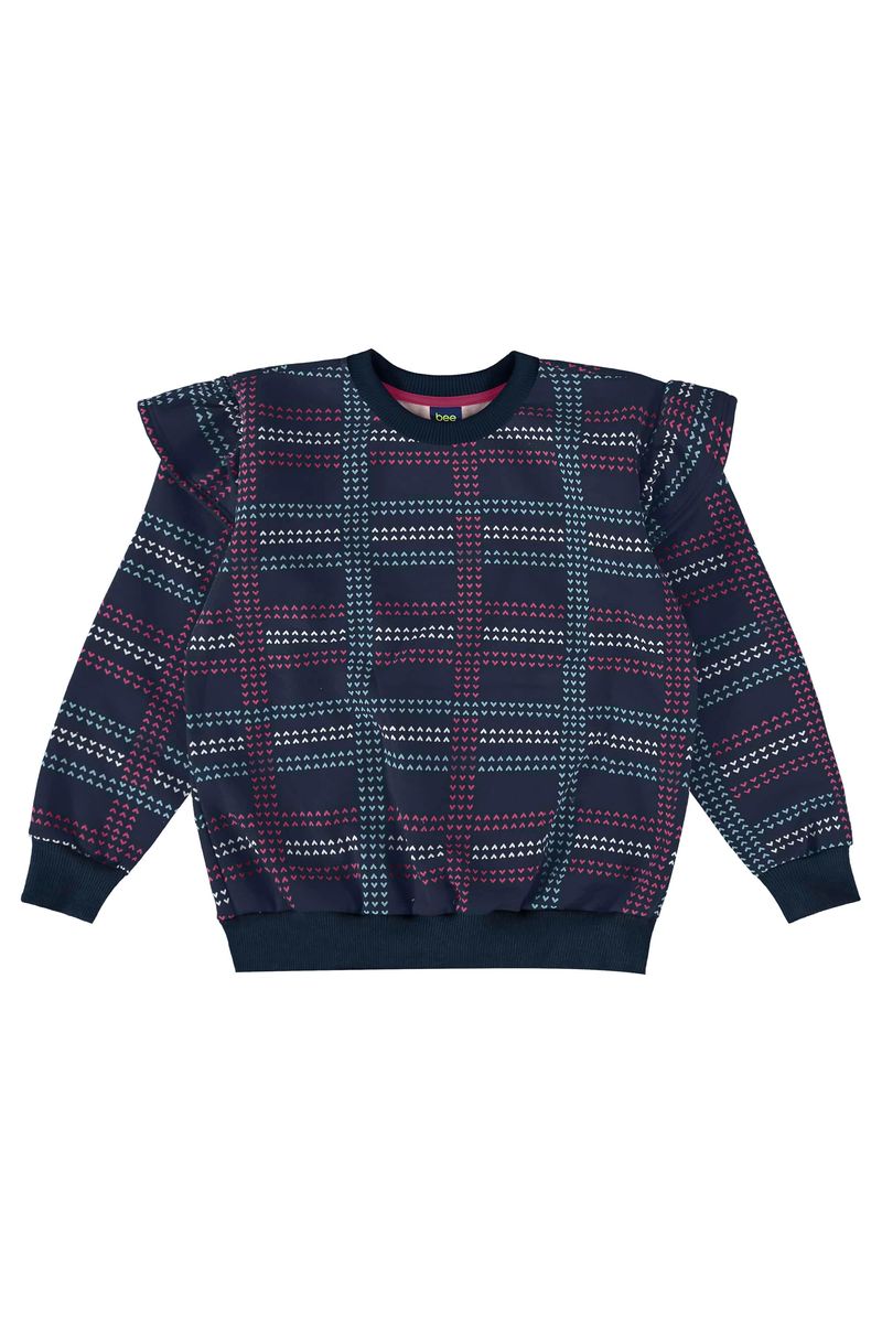 conjunto-infantil-feminina-com-blusao-xadrez-e-calca-azul-escuro-bee-loop