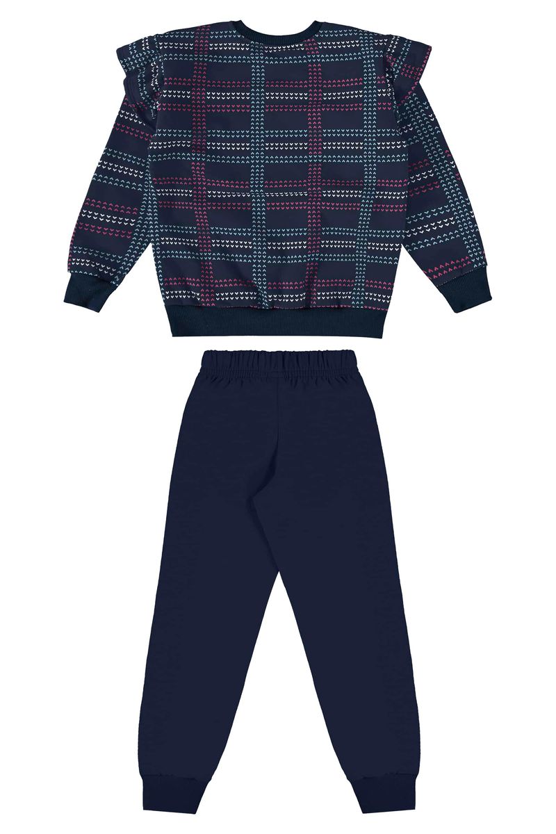 conjunto-infantil-feminina-com-blusao-xadrez-e-calca-azul-escuro-bee-loop