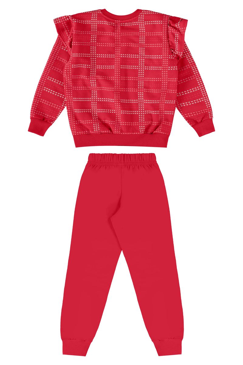 conjunto-infantil-feminina-com-blusao-xadrez-e-calca-vermelho-bee-loop