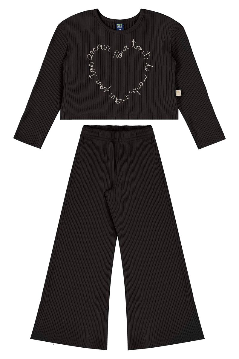 conjunto-infantil-com-blusa-cropped-e-calca-preto-bee-loop
