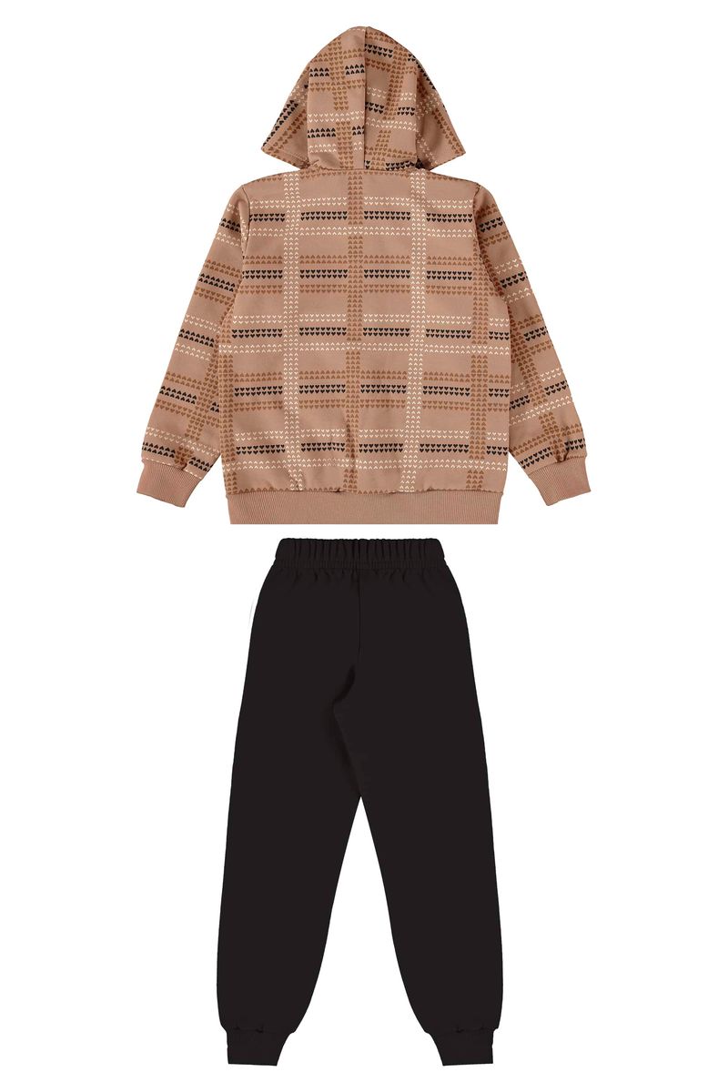 conjunto-jaqueta-xadrez-e-calca-moletom-marrom-bee-loop