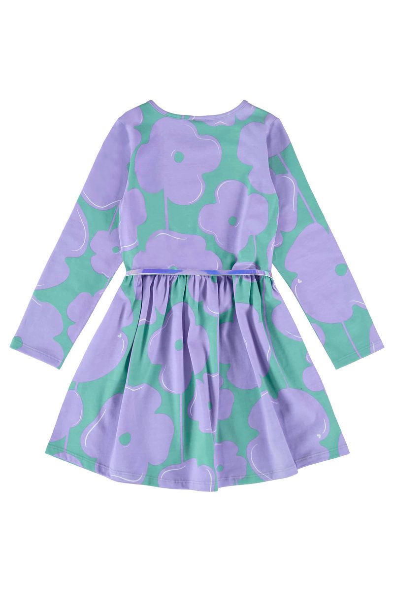 vestido-de-manga-longa-com-cinto-azul-bee-loop