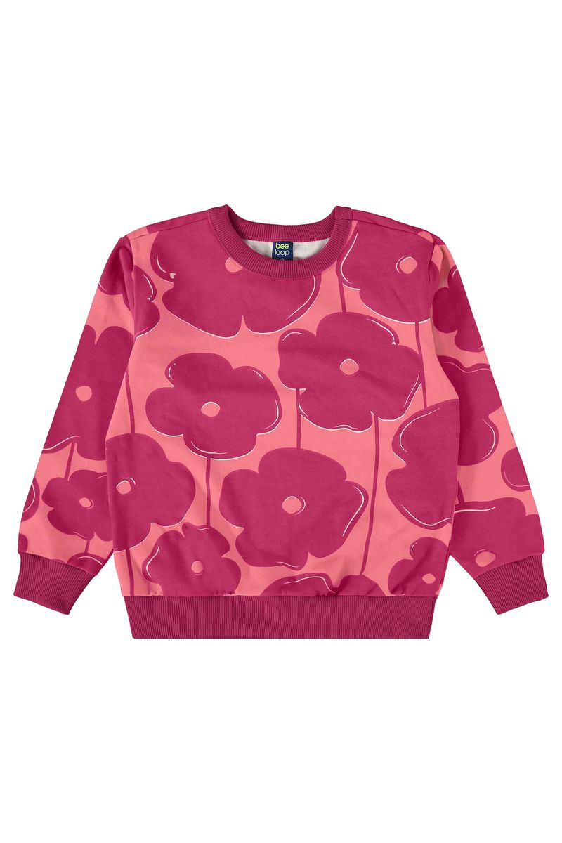 conjunto-infantil-menina-blusao-e-calca-moletom-rosa-bee-loop