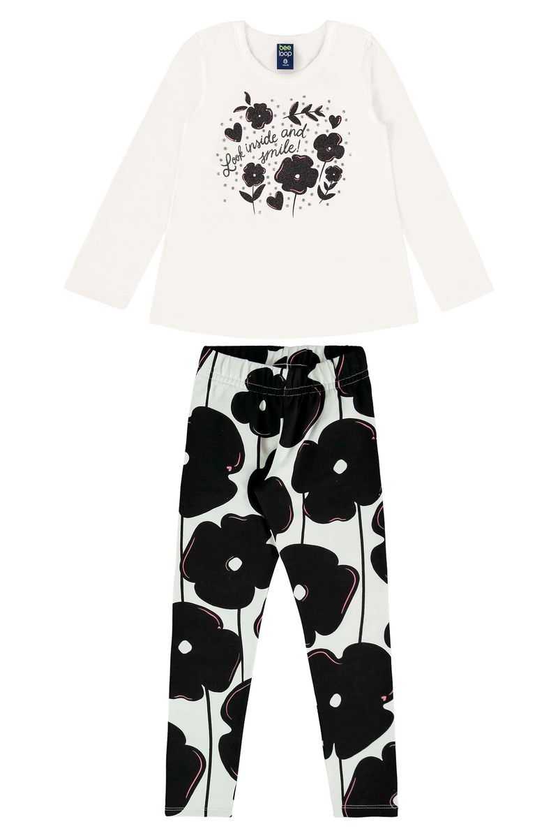 conjunto-infantil-feminina-com-blusa-e-calca-branco-bee-loop